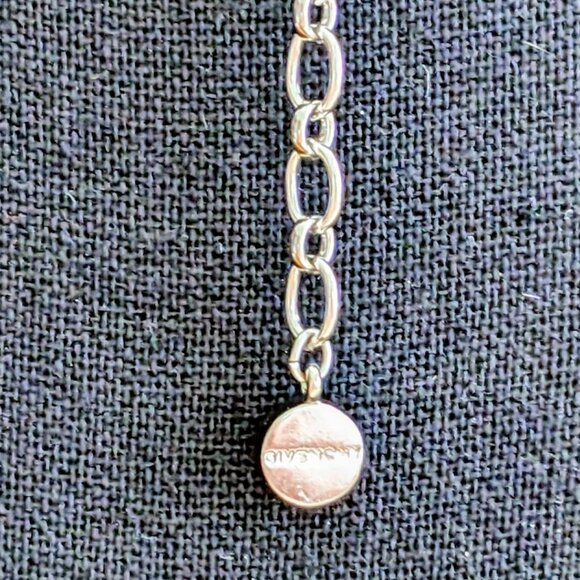 GIVENCHY NECKLACE IN BLUE CRYSTALS  NOWT - Picture 7 of 9